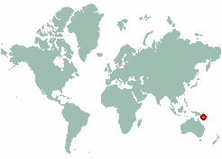 Donea in world map